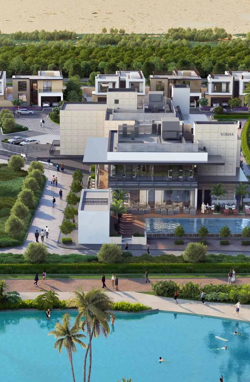 Sobha Sanctuary Dubai luxury villas and townhouses in Dubai Land