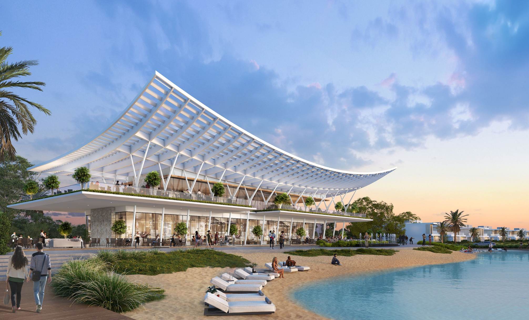 Sobha Sanctuary Dubai master plan landscaped community